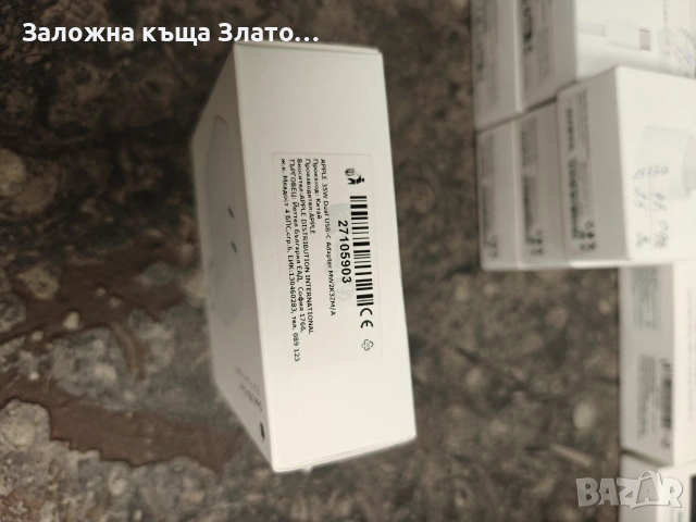 Оригинален Адаптер Apple 35W Dual USB-C Port Power с 2 порта, снимка 4 - Оригинални зарядни - 55249729
