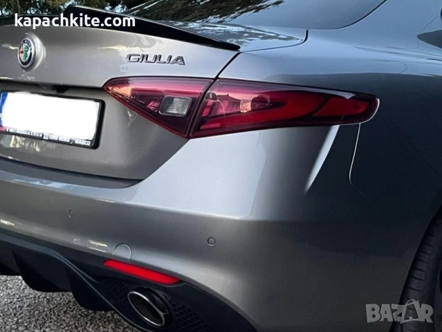 Черни Емблеми и Надписи за Alfa Romeo - Q4, Q2, GIULIA, STELVIO, VELOCE, снимка 8 - Аксесоари и консумативи - 54784374