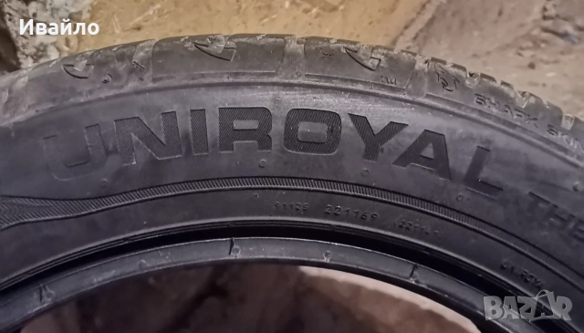 Продавам 2 броя летни гуми 205.55.16 на 1 сезон дот 2019 Unoryal , снимка 4 - Гуми и джанти - 55034466