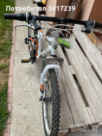 Детски / юношески велосипед Sprint 24” full suspension, дискови спирачки, снимка 4 - Велосипеди - 54398811