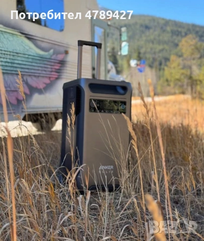 HOT SALE Anker SOLIX -F3800 Portable -Generator- Power Station with 400W Solar Panel, снимка 8 - Генератори - 54128806
