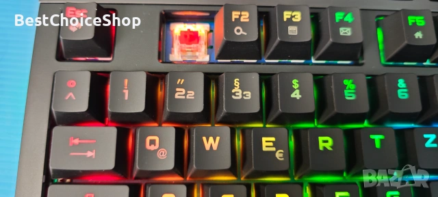 uRage Exodus 900 Механична геймърска клавиатура, red switches, RGB осветление QWERTZ layout, снимка 6 - Клавиатури и мишки - 55070384