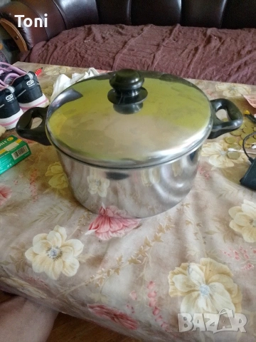Тенджера Хром Силистра 5.7 литра чисто нова без кутия 