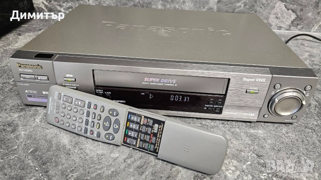 Panasonic S-VHS - NV-HS960EG-S videorecorder, видеорекордер, снимка 6 - Плейъри, домашно кино, прожектори - 55107862