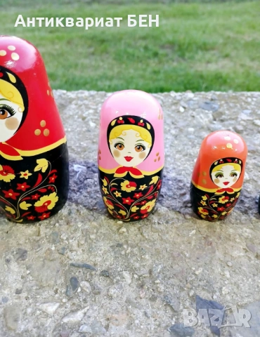 „РУСКИ МАТРЬОШКИ – КЛАСИКА, КОЯТО НИКОГА НЕ ОСТАРЯВА“ 🇷🇺, снимка 5 - Антикварни и старинни предмети - 54459511