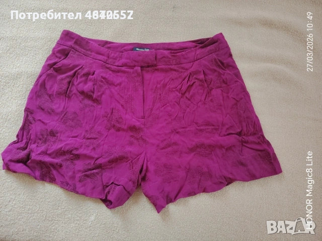 Къси дамски панталони Massimo Dutti, снимка 4 - Къси панталони и бермуди - 54723989