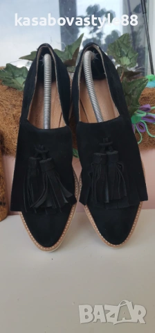 Обувки Laura Bellariva 38 н. Естествен велур , снимка 5 - Дамски ежедневни обувки - 54137799