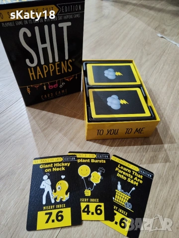 Карти за игра Shit Happens , снимка 2 - Карти за игра - 54611622
