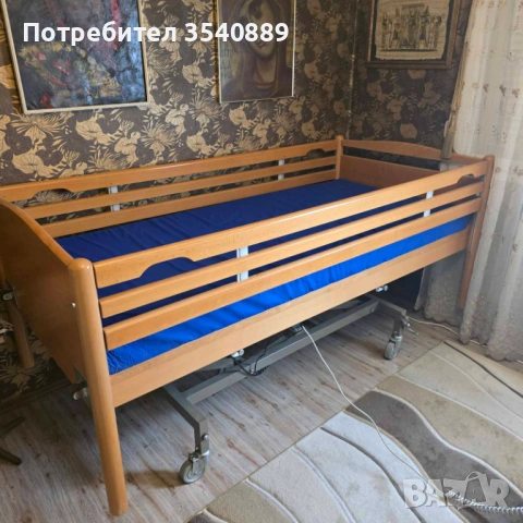 Електрическо болнично легло , снимка 3 - Антидекубитални дюшеци - 54397797