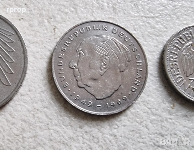 Германия. ФРГ . 1 , 2 и 5  дойче марки. , снимка 7 - Нумизматика и бонистика - 38325471