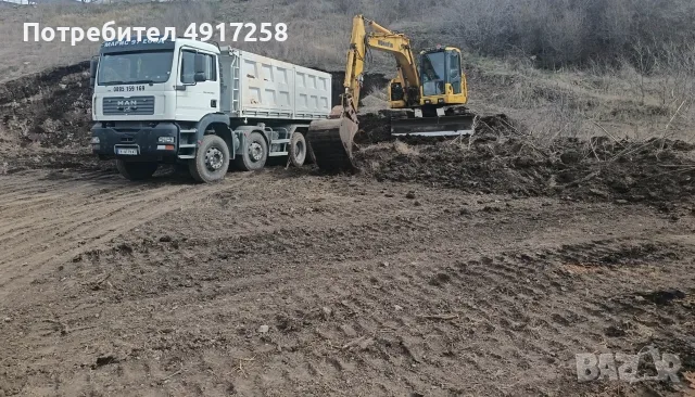 Услуги с голям верижен 14т багер