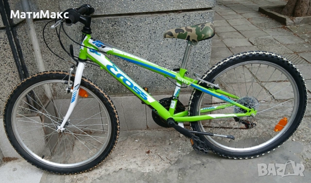 Колело CROSS 24 " със скорости, снимка 3 - Велосипеди - 54462955