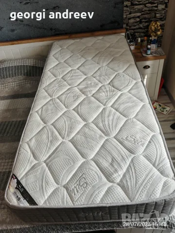 Продавам Двулицев Premium матрак Paradise Silk 90x200!, снимка 11 - Матраци - 55500009