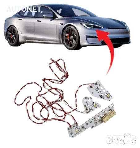 Платки за фар дневни светлини Tesla Model S 13953978510-L, 13953978510-R