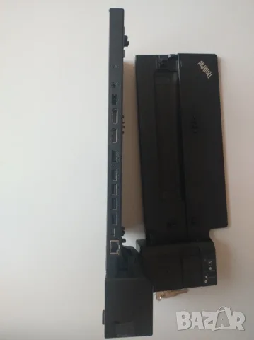Докинг станция Lenovo 40AH + зарядно. Подходяща за лаптопи Lenovo L T X P серии, снимка 2 - Лаптоп аксесоари - 55593999