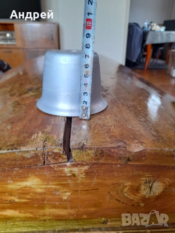 Стара алуминиева форма за кекс #9, снимка 5 - Други ценни предмети - 54053167