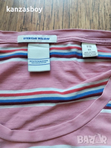 Scotch and soda - страхотна мъжка тениска XL, снимка 3 - Тениски - 54597555