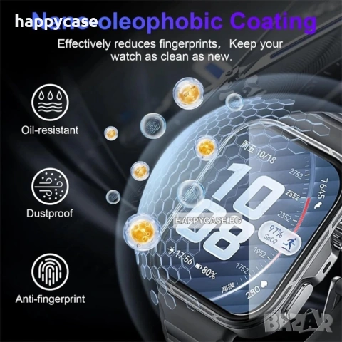 Huawei Watch Fit 5 / 5 Pro / 5D Извит протектор за цял екран, снимка 5 - Смарт часовници - 54703108