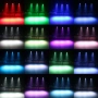 DMX-512 Мини движеща се глава 4 в 1 RGBW LED сценично осветление Стробоскопично осветление , снимка 4