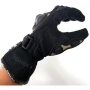 МОТО РЪКАВИЦИ С ПРОТЕКТОРИ, ЧЕРНИ, С карбонови протектори, Дълги - 098, снимка 3