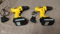 Винтоверт DeWalt с преход и преправени батерии, снимка 3