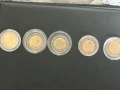 Евромонети от 2€ и 1€ Словения Словакия Андора Естония Монако Люксембург и още, снимка 3