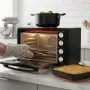Компактна печка Termomax – фурна + два керамични котлона в едно, снимка 5