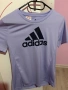 Спортна лилава тениска ADIDAS, снимка 2