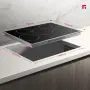 Стеклокерамичен плот за вграждане, 5 зони, 77 см, 8200W, инокс рамка, GASLAND CH775BF20B, снимка 7