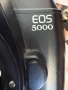 Филмов фотоапарат Canon EOS 5000 SLR с обектив 38-76mm-за части , снимка 13