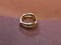 сребърен пръстен проба 925 с камъчета тегло 5.11 грама, снимка 3