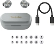Слушалки Technics EAH-AZ80 Bluetooth ANC Silver, снимка 3