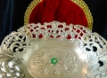 Калаена фруктиера,релефни орнаменти Art Nouveau. , снимка 3