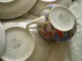 Бонония порцелан чаша за кафе и пет чинийки, снимка 4