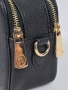 Нова дамска чанта Trussardi - черна със златисти детайли, снимка 3