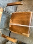 Стар стол Thonet S43 с подлакътници, проектиран от Март Щам, снимка 6