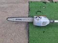  Бензинов комби Stihl FS89 с приставка трион , снимка 3