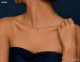 Kолие с нежни бели перлички, гривна и обеци , снимка 1