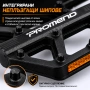 Композитни платформени педали PROMEND M23, Ултралеки, 275g, CR-MO ос, Цветове, снимка 11