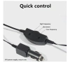 Масажираща подложка за седалка 12V с червен кант, снимка 5