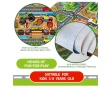 Многоцветна постелка за игра 120см / 80см, снимка 2