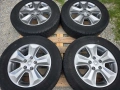 Лети джанти 16ки 5х114.3 Dacia + зимни гуми 215/65/16 Continental, снимка 2