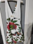 Desigual M памучна рокля с бродерия дракон, снимка 4