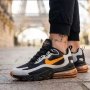 📌Мъжки Маратонки Nike Air Max 270 React – Black+Orange 40 41 42 43 44 н Цена 62€ Еконт, снимка 2