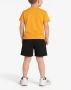 🧡 PUMA Minicats Tee And Shorts Set Orange/Black – Детски спортен комплект, снимка 2