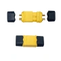 Комплект конектори XT60H (5 чифта мъжки + женски) 60A, позлатена мед – за LiPo, LiFePO₄ Li-Ion 10467, снимка 9
