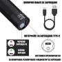 Професионален UV фенер 365nm ув фенерче лампа за фалшиви пари евро минерали скъпоценни камъни урина, снимка 6