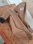 Дамски, кафеви обувки, снимка 3