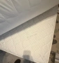 Спалня- с бяла кожа и бял гланц -140/200 с нов матрак TED silver care + подарък топ матрак, снимка 6