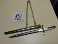 Общовойскови кортик 12 образец 1951г. , снимка 5